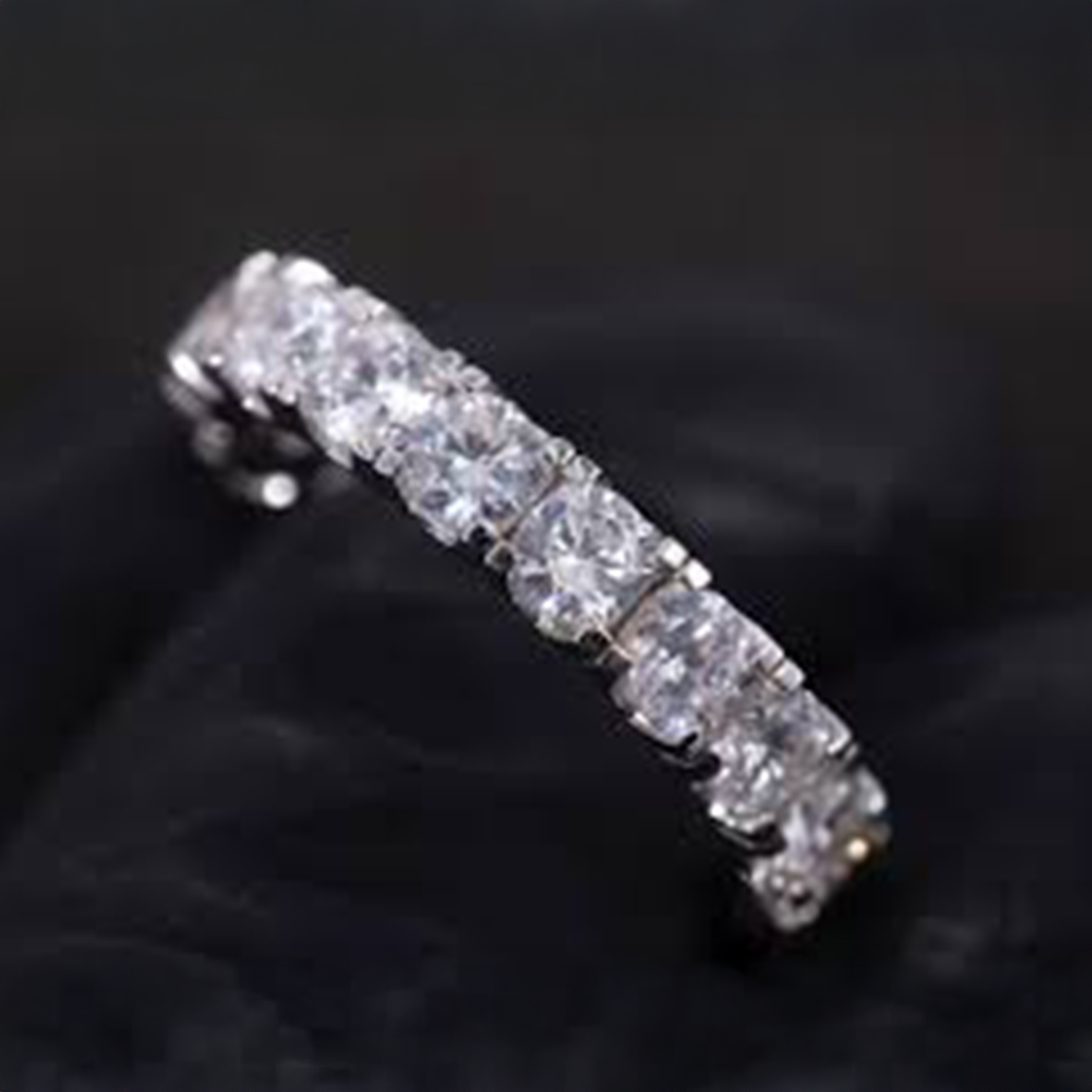 Raisove PT950鉑金 13公主培育鑽石排戒 (RS-007)